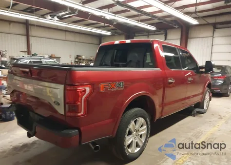 2017 Ford F-150 Platinum from USA, damaged, VIN 1FTEW1EG7HFA48149